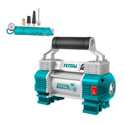 COMPRESOR MINI 12V-13,5V 120PSI PARA CARRO TOTAL
