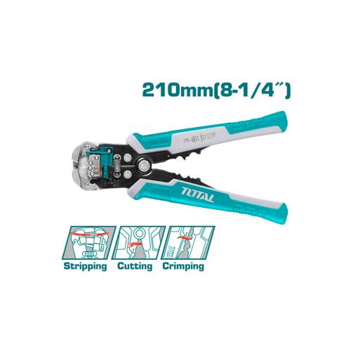 ALICATE PELACABLE 8 1/4 INDUSTRIAL MULTIFUNCION TOTAL