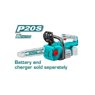 MOTOSIERRA INALAMBRICA 12 20V INDUSTRIAL BATERIA Y CARGADO NO INCLUIDO TOTAL (TGSLI20128)