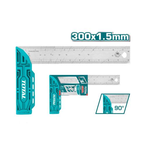 ESCUADRA 12 INDUSTRIAL ACERO INOXIDABLE TOTAL (TMT61126)
