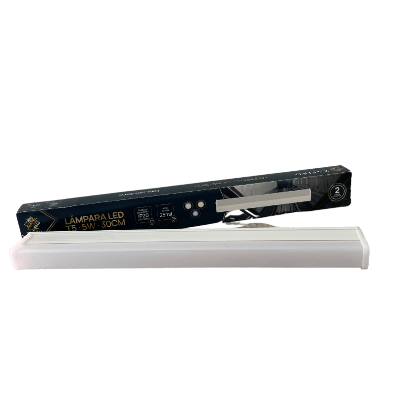 LAMPARA LED ZAFIRO T5 5W 30CM LUZ BLANCA