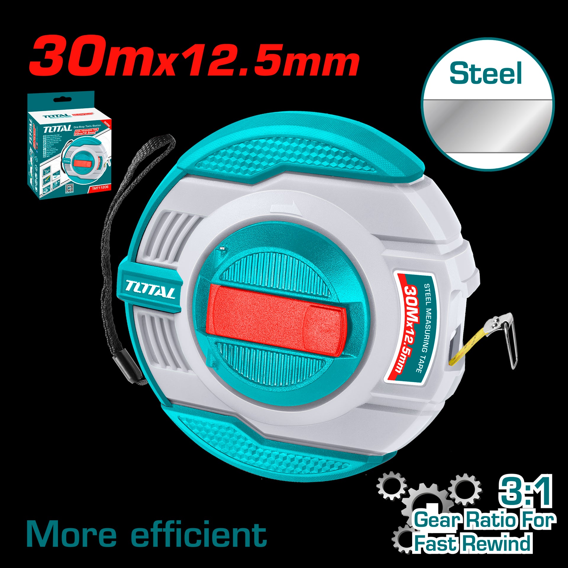 DECAMETRO 30MTS TOTAL (TMT11306)