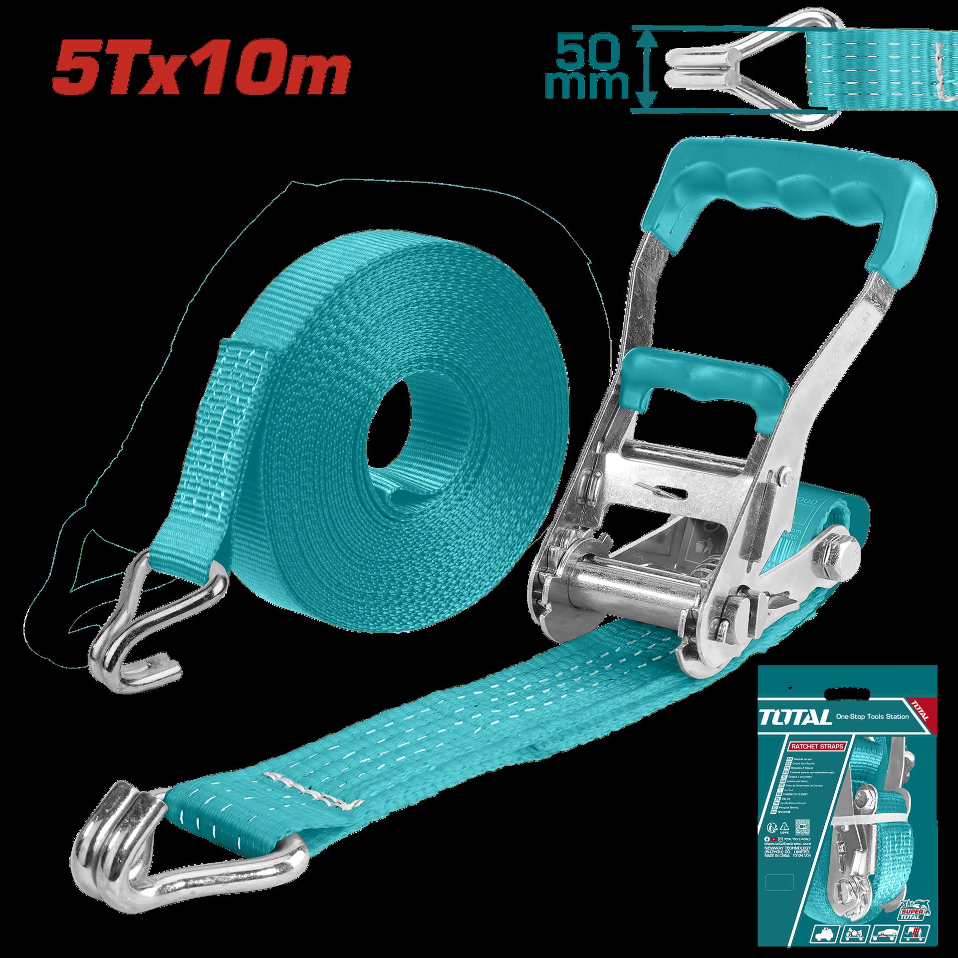CUERDA PARA CARGA 5T 10 MTS SUPER TOTAL (THTRS5101)