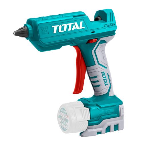 PISTOLA SILICONA INALAMBRICA 12V BATERIA Y CARGADOR NO INCLUIDO TOTAL
