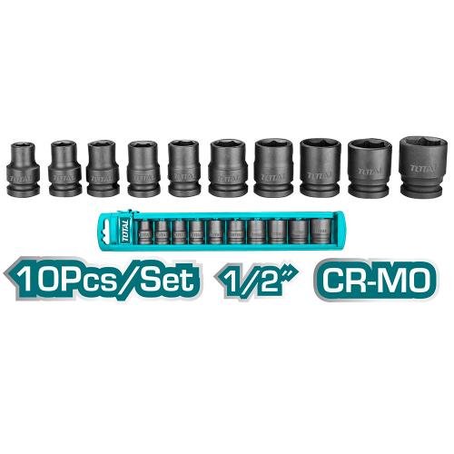 COPAS DE IMPACTO 1/2 INDUSTRIAL LARGO 38 MM JUEGO X 10PZS 10 - 24 MM TOTAL (THISTD12101)