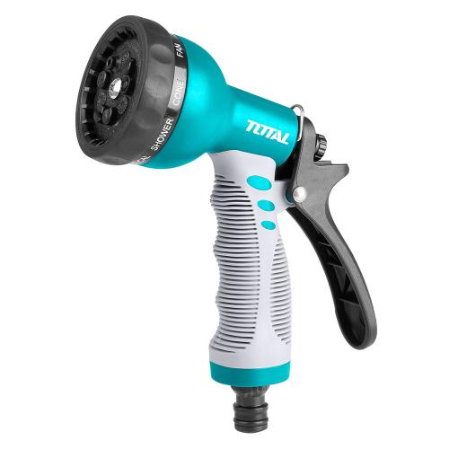 PISTOLA MANGUERA 9 CHORROS PLASTICA TOTAL