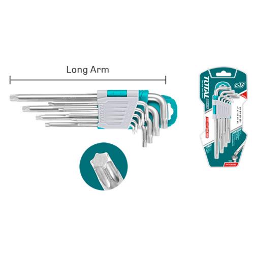TORX INDUSTRIAL JUEGO X 9 PZS LARGO TOTAL (THT106392)