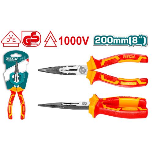 PINZA AISLADA 8 INDUSTRIAL AMARILLO - ROJO 1000V TOTAL