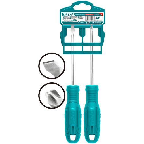 DESTORNILLADOR CROMO VANADIUM JUEGO X 2 PZS TOTAL
