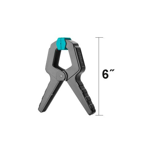 PINZA DE RESORTE PARA SUJECION 6 FUERZA DE AGARRE 15 KG TOTAL