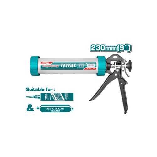 PISTOLA CALAFATEO 9 INDUSTRIAL TUBO ALUMINIO TOTAL