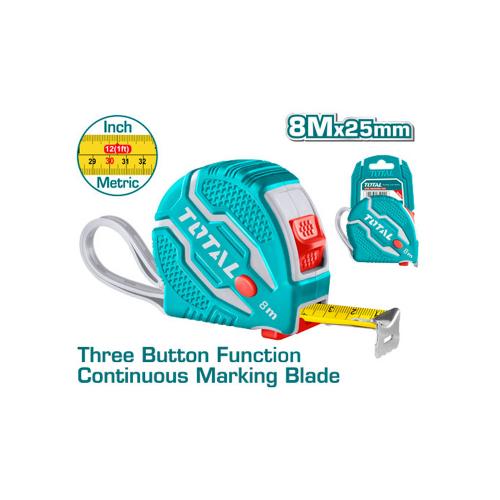 METRO 8 MTS TRIPLE BOTON HOJA ANCHA TOTAL