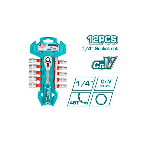 RACHE CON COPAS 1/4 X 12 PZS INDUSTRIAL TOTAL (THT14114126)