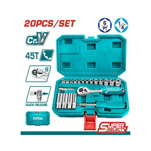 RACHE CON COPAS 1/4 X 20 PZS SUPER SELECT TOTAL (THT141201)