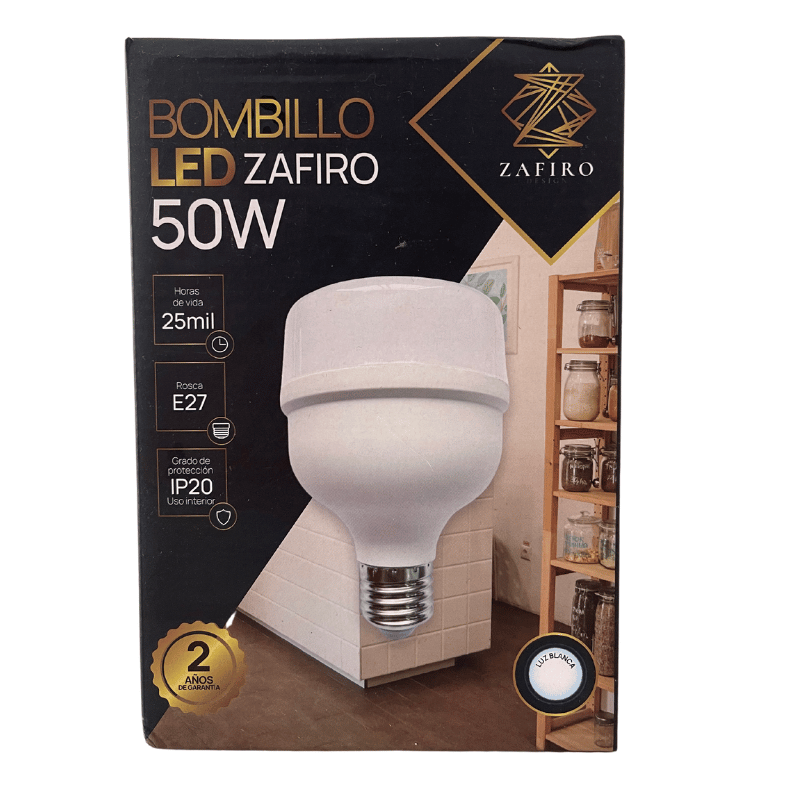 BOMBILLO LED 50W E27 LUZ BLANCA