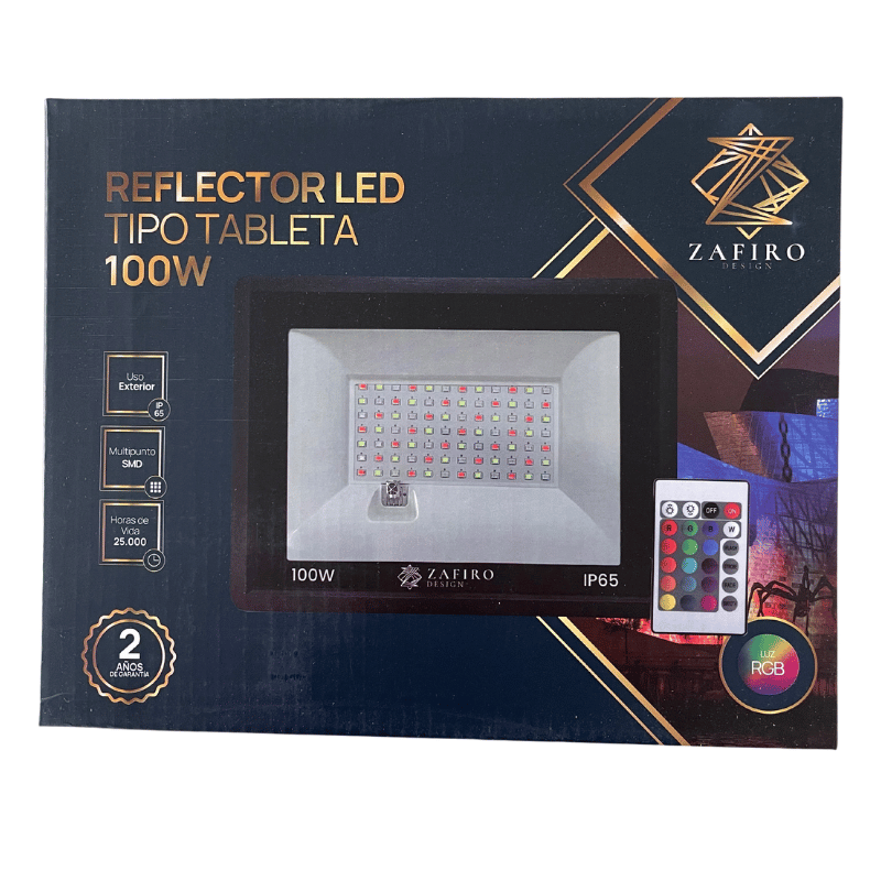 REFLECTOR LED 100W RGB