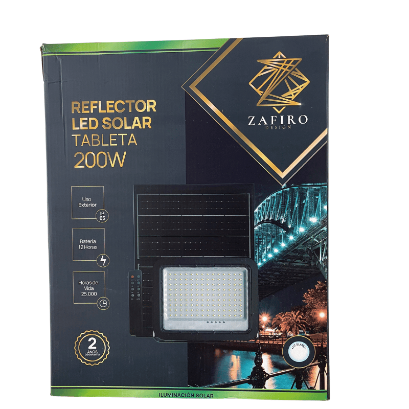 REFLECTOR LED SOLAR TABLETA 200W 6500K C PANEL