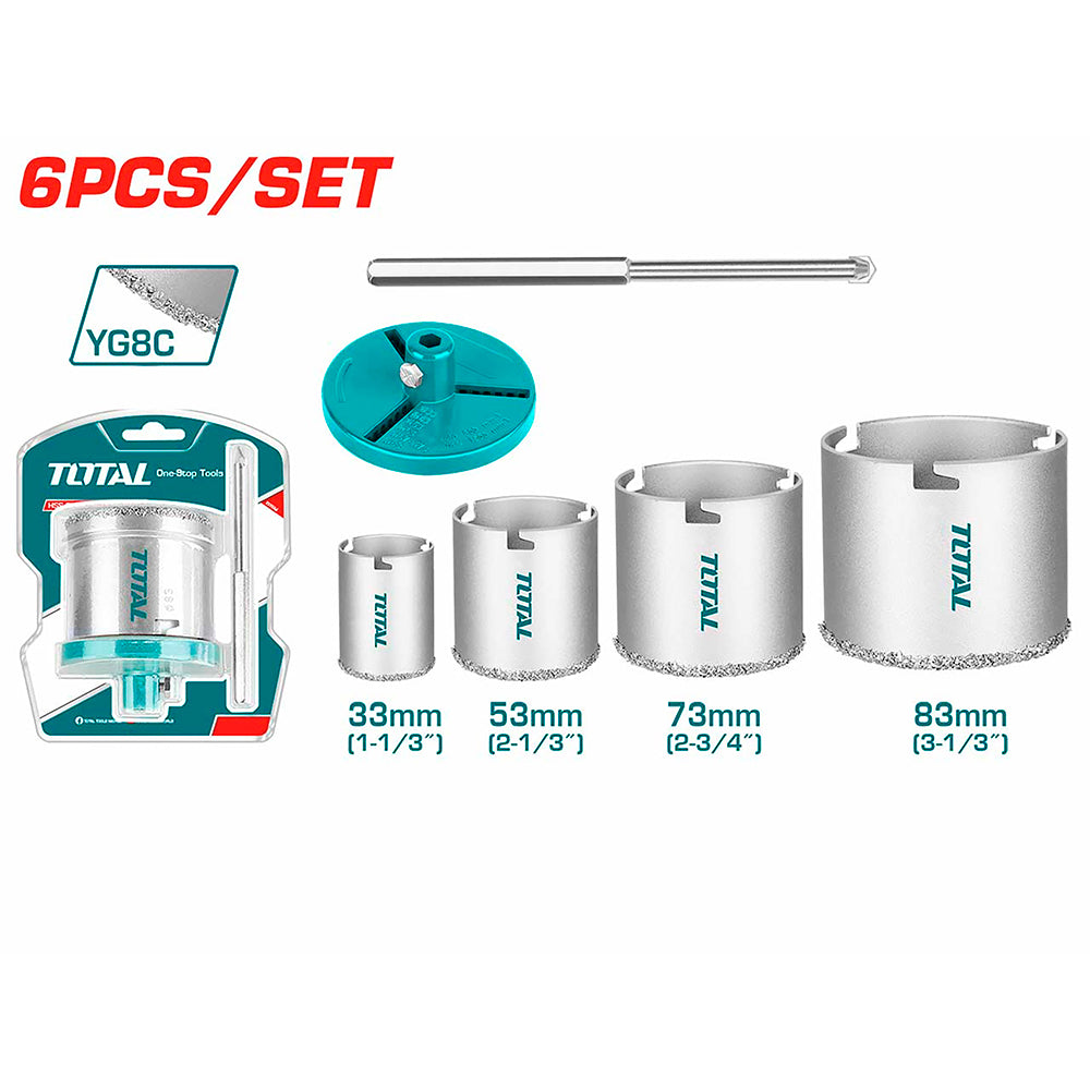 SIERRA COPA DIAMANTADA JUEGO X6PZS TOTAL (TAC44061)