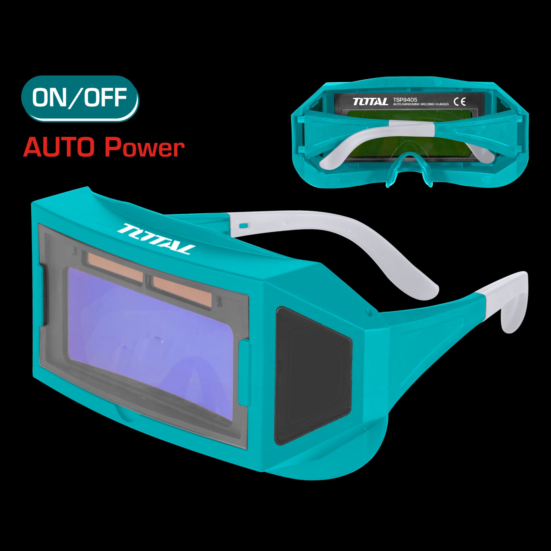 GAFA PARA SOLDAR CON OSCURECIMIENTO AUTOMATICO TOTAL (TSP9405)