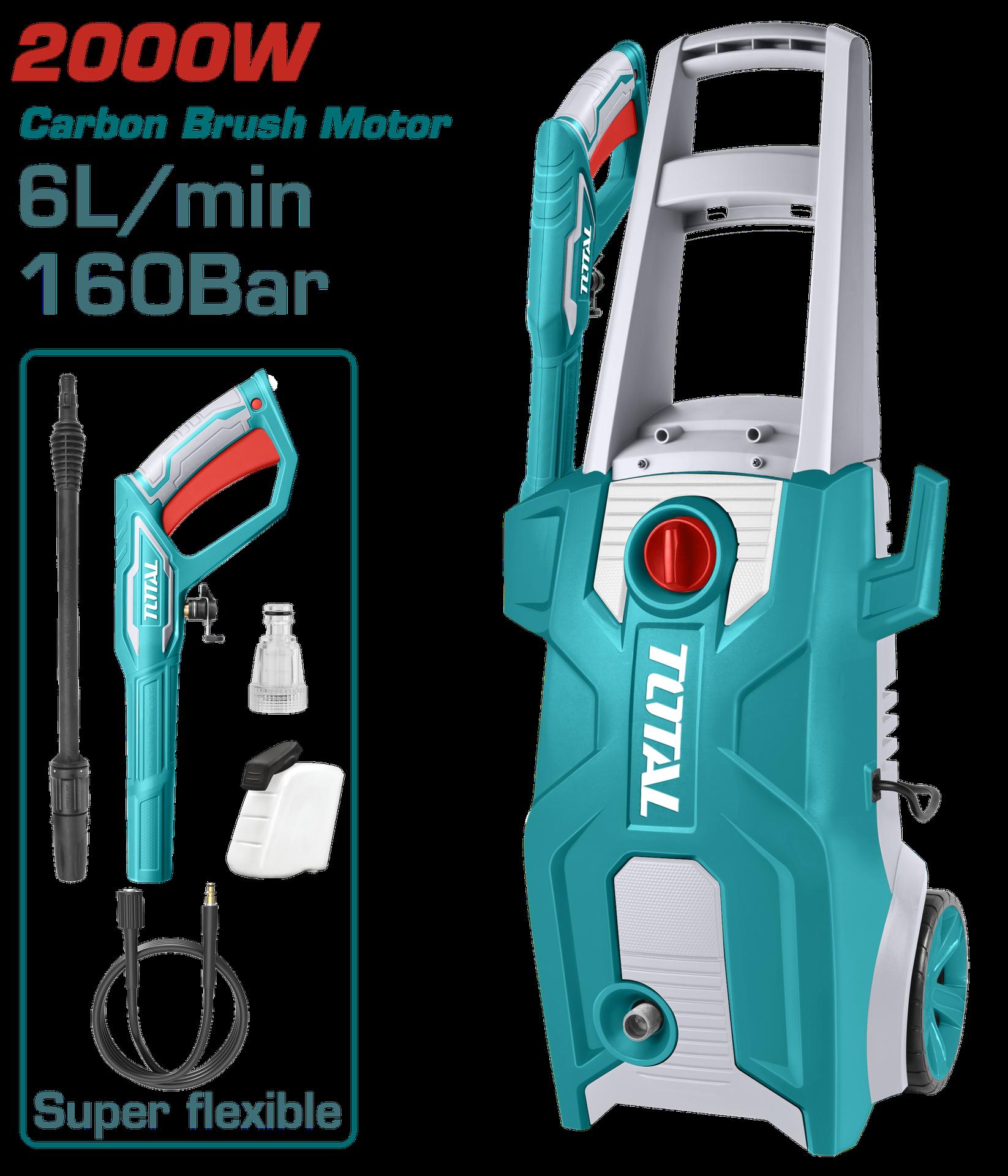 HIDROLAVADORA 2000W 2320PSI INDUSTRIAL SUPER TOTAL (UTGT11376)