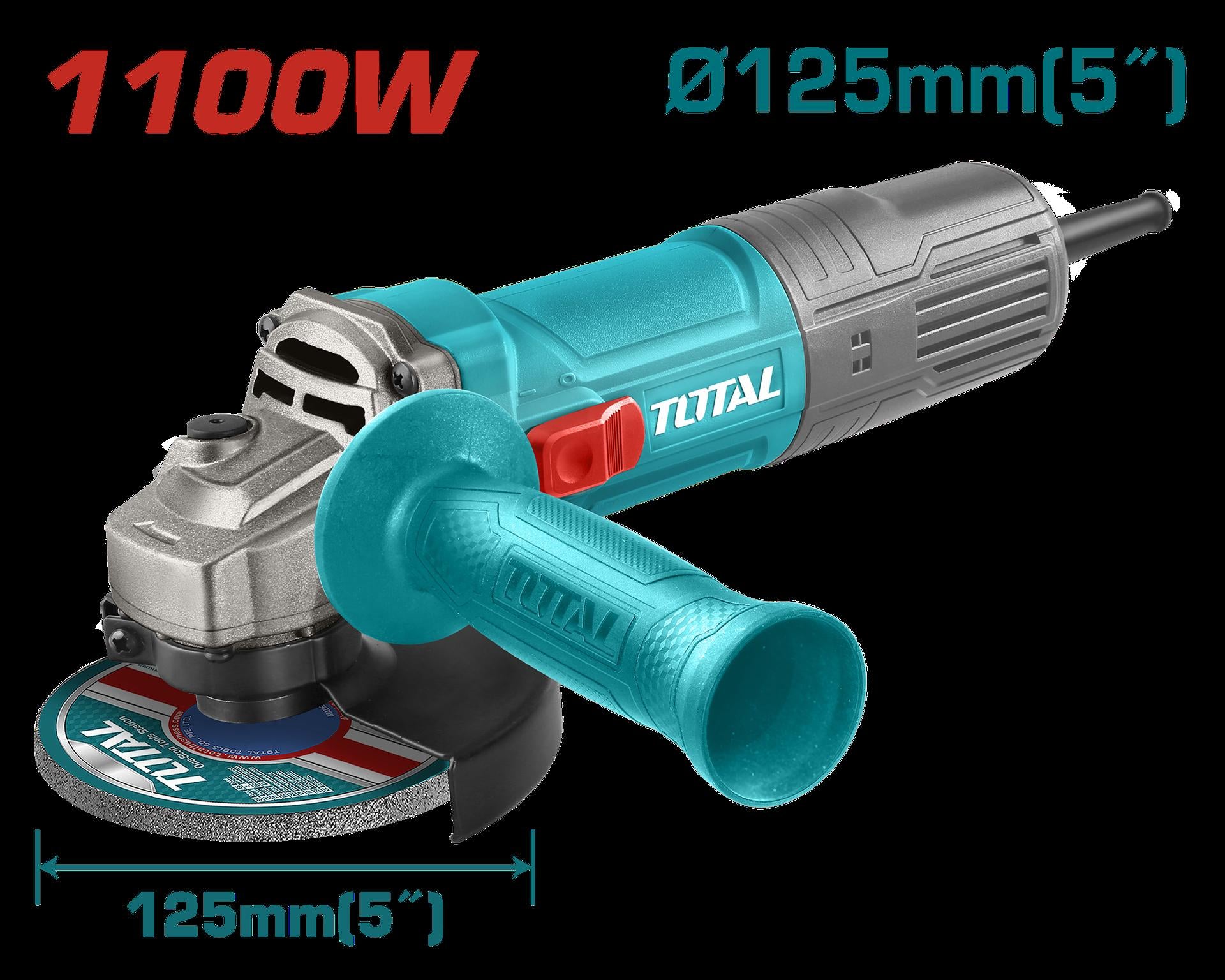 PULIDORA 5" 1100W INDUSTRIAL TOTAL (UTG11012536)