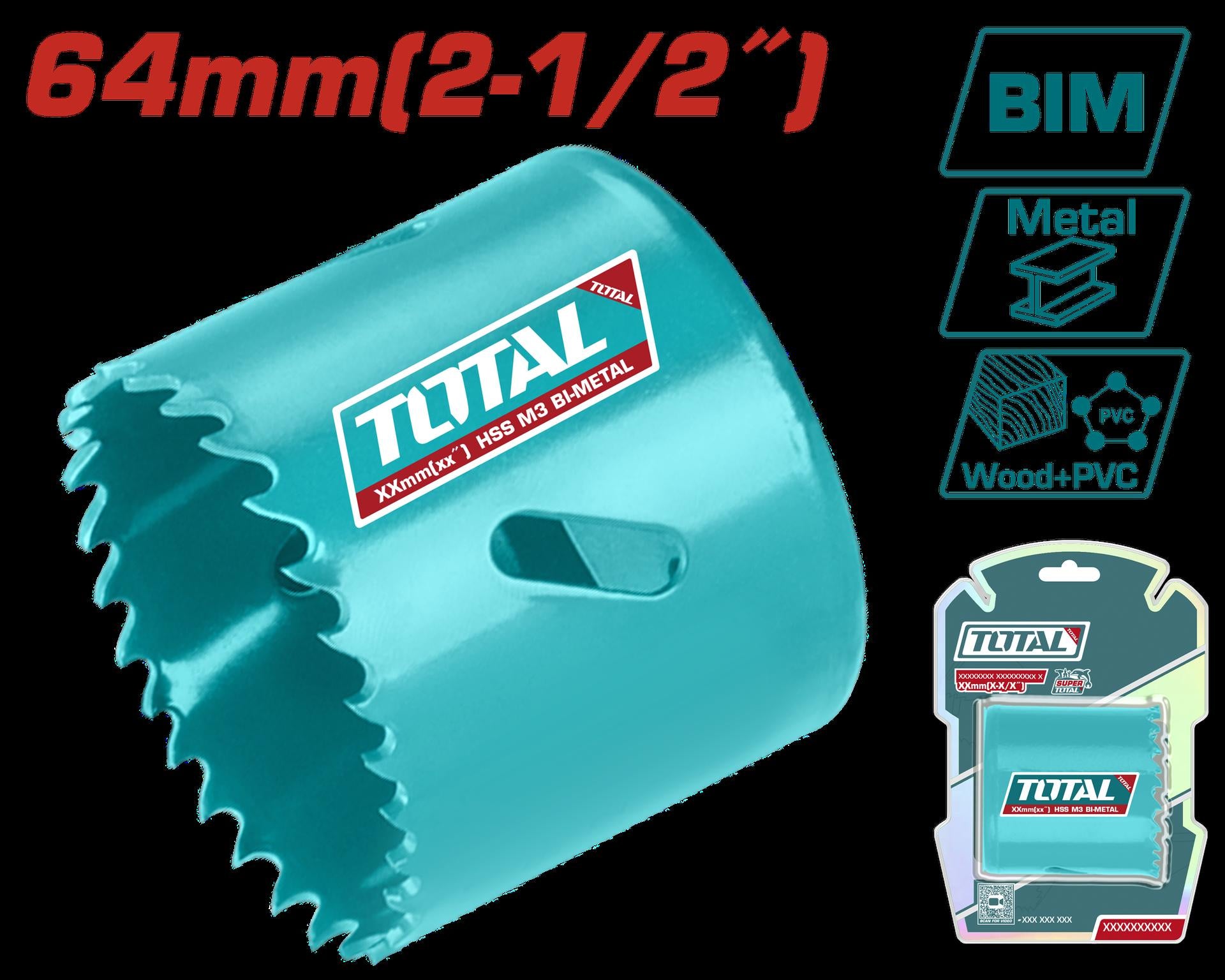 SIERRA COPA BIMETAL 2-1/2" SUPER TOTAL (TAC410641)