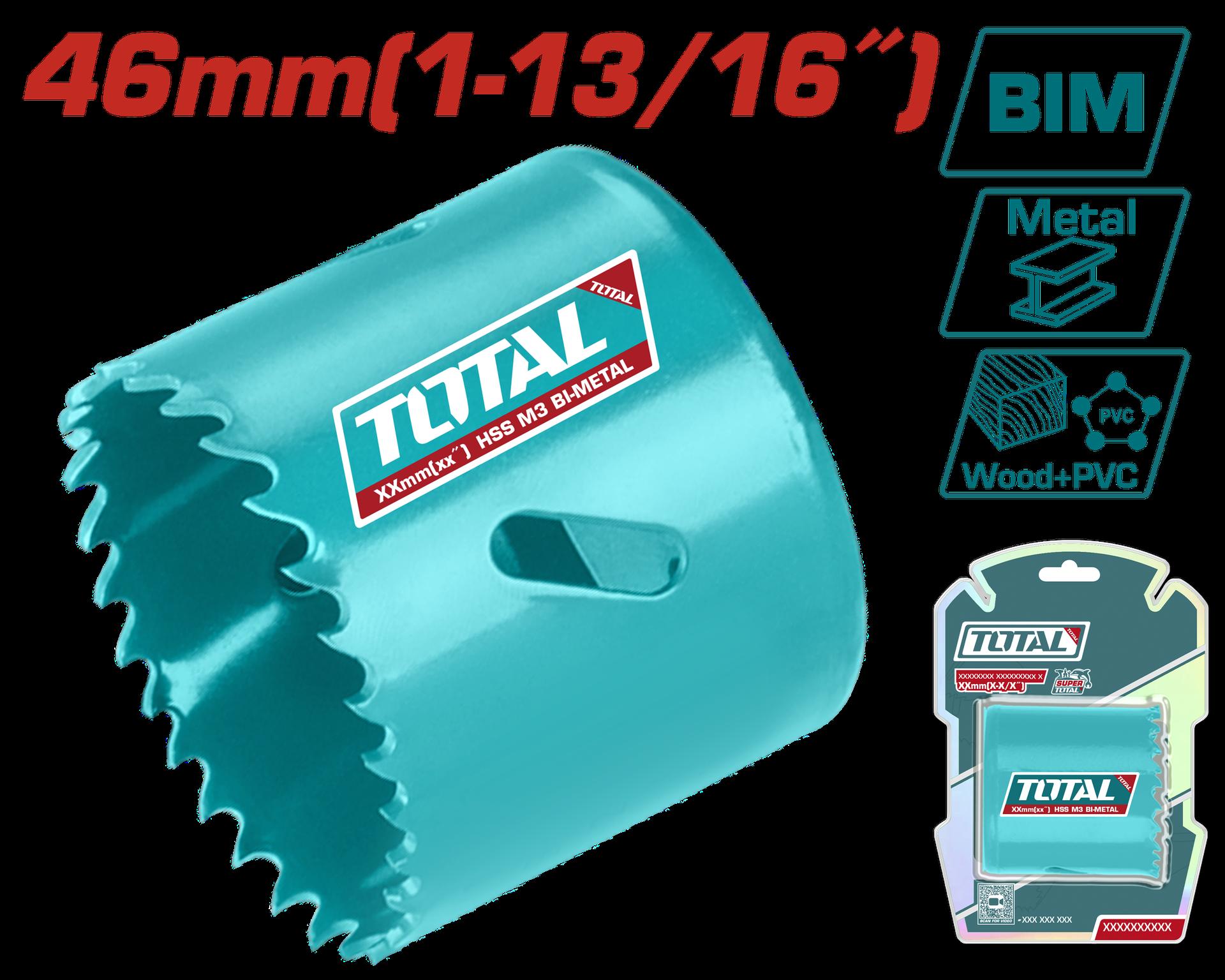 SIERRA COPA BIMETAL 1-13/16" SUPER TOTAL (TAC410461)