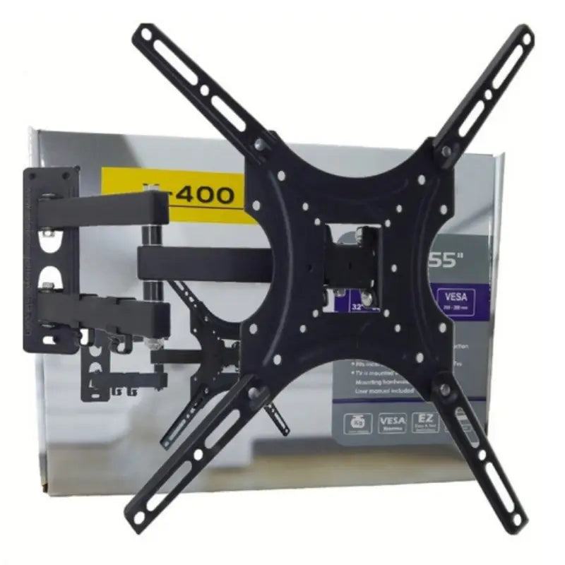 SOPORTE TV GIRATORIAN 32 A 55 PULGADAS BUJE METALICO