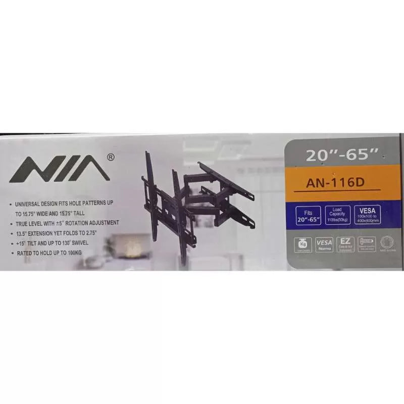 SOPORTE PARA TV 20 A 65 PULGADAS GIRATORIO