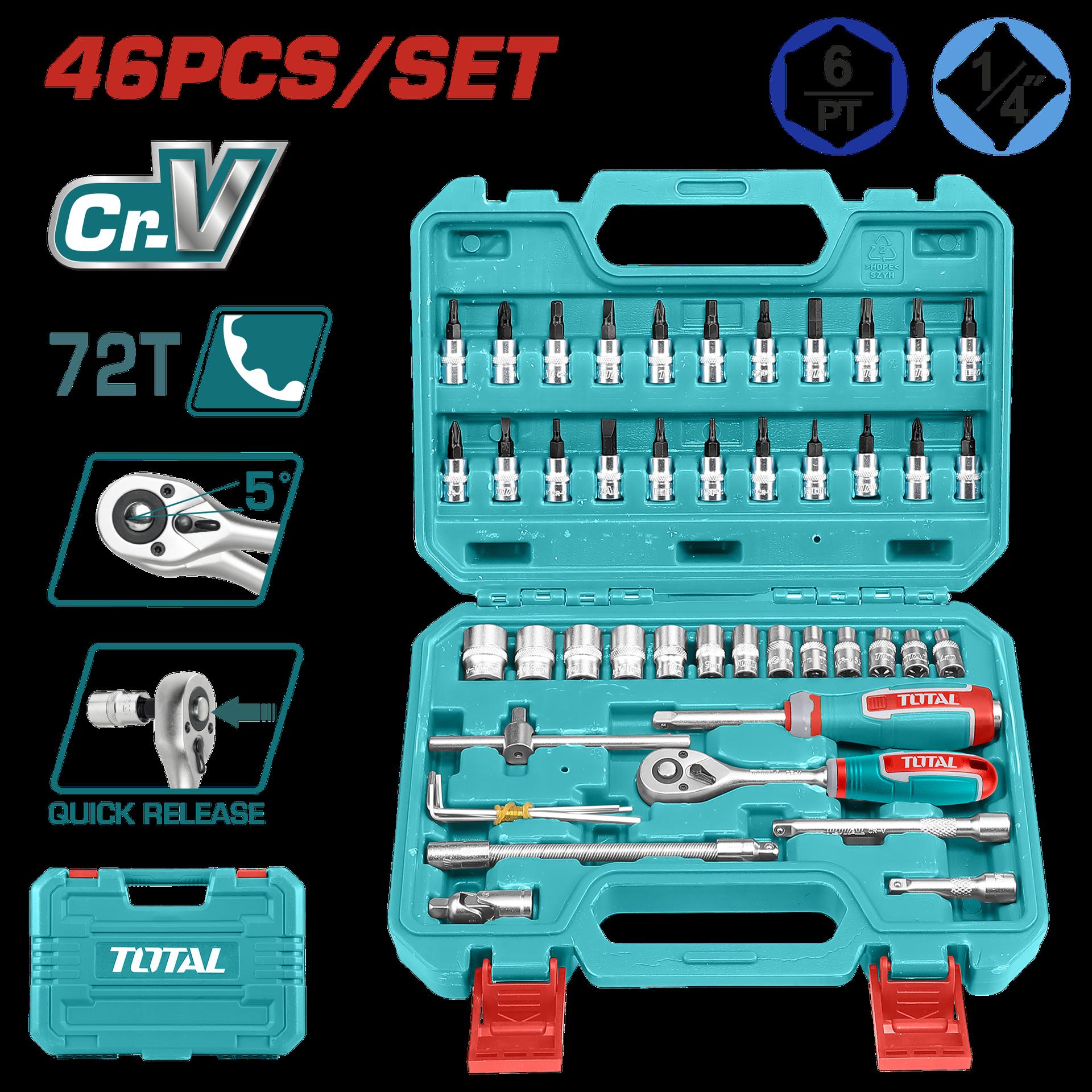 RACHE CON COPAS  1/4 X 46 PZS INDUSTRIAL SUPER TOTAL (THT141462)