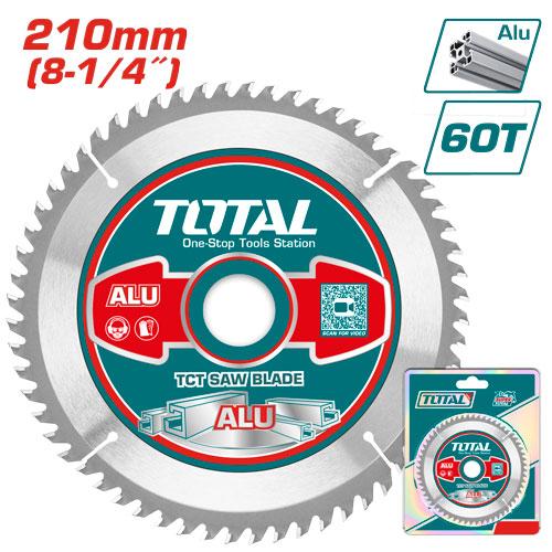 DISCO CORTE ALUMINIO  8-1/4" INDUSTRIAL TOTAL (TAC233523)