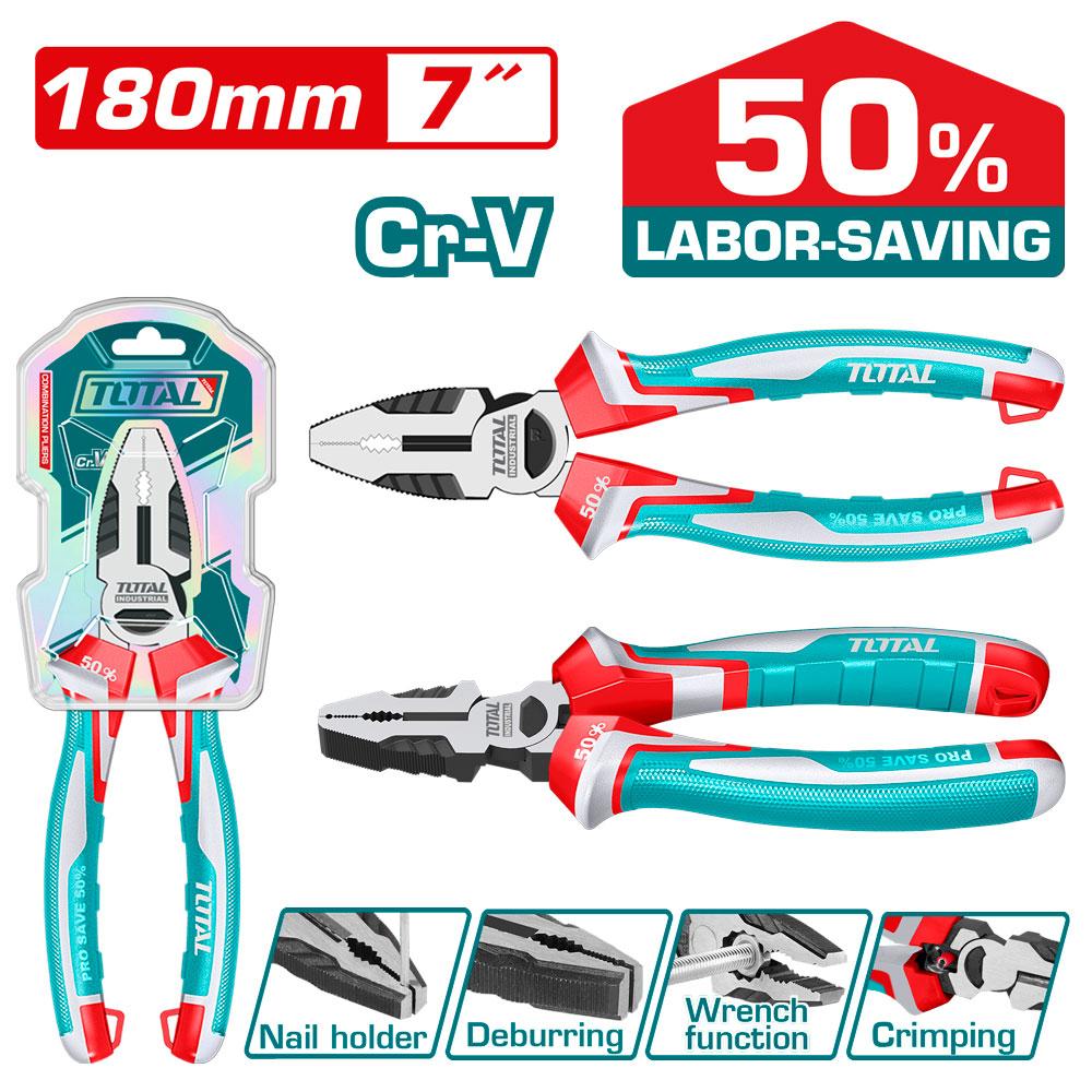 ALICATE 7"" MULTIFUNCIONAL INDUSTRIAL CROMO VANADIUM TOTAL (THT211708S)  Item: 23921