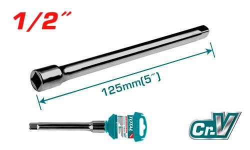 EXTENSION RACHE 1/2"" 125MM INDUSTRIAL TOTAL ( THEB12051)  Item: 23820