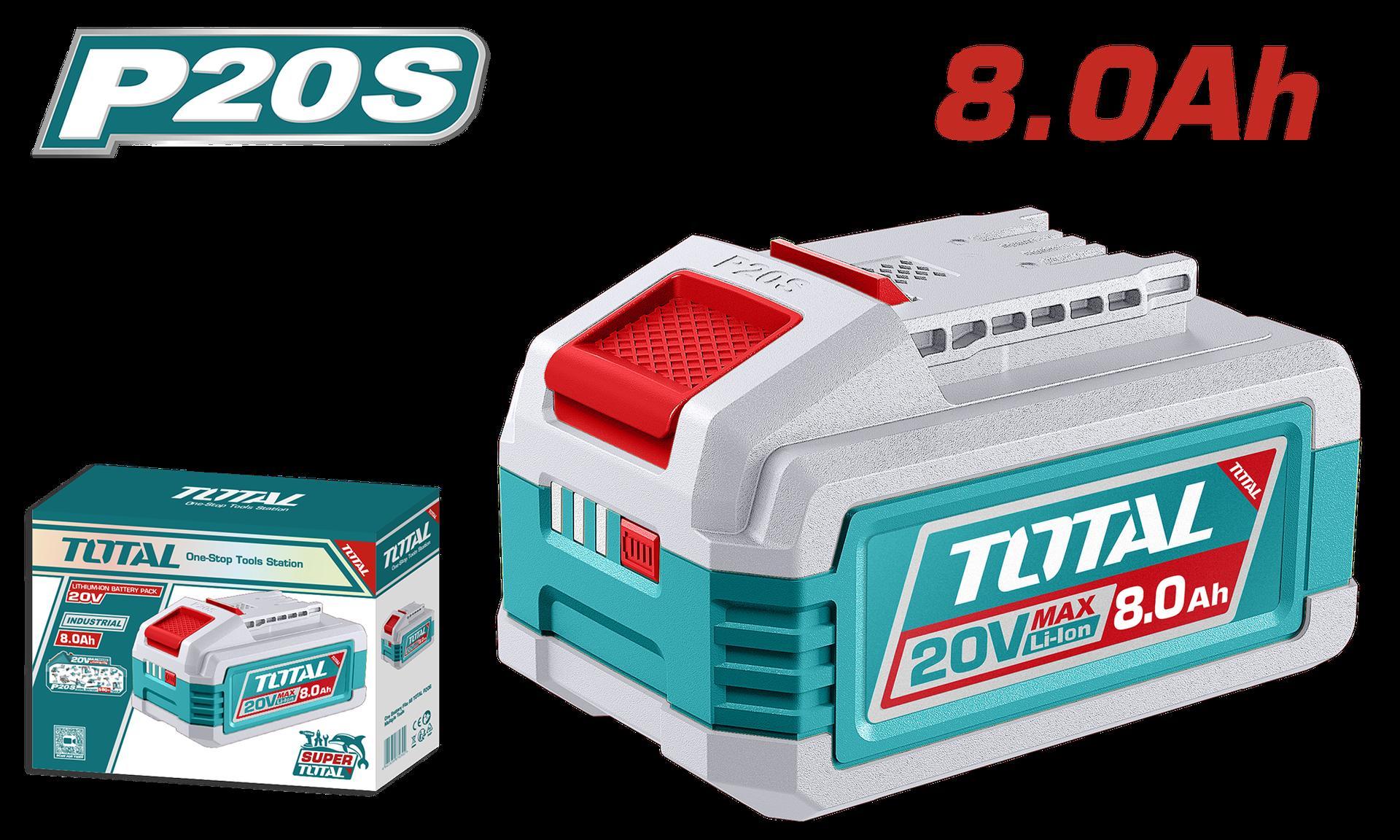 BATERIA 20V 8.0AH INDUSTRIAL ION LITHIUM TOTAL (TFBLI2128)  Item: 23237