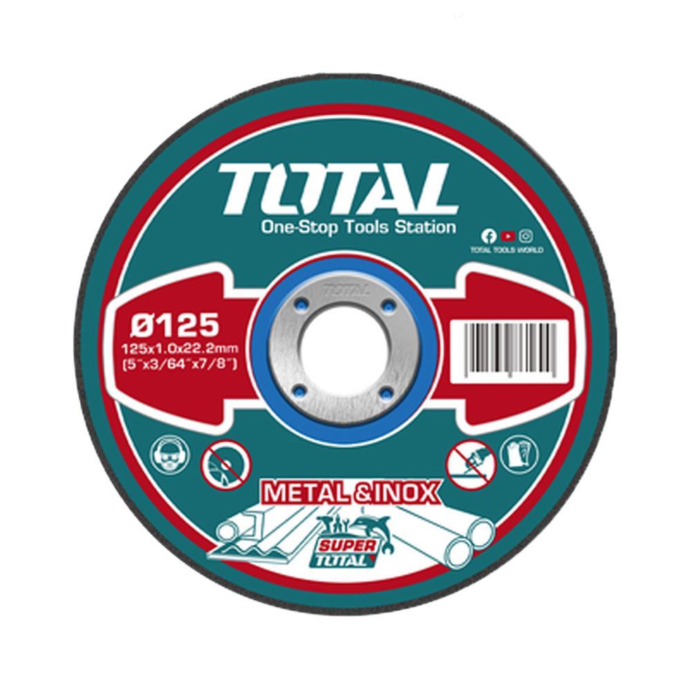 DISCO CORTE METAL/ACERO INOXIDABLE 5"" SUPER TOTAL (TAC2101251)  Item: 23299