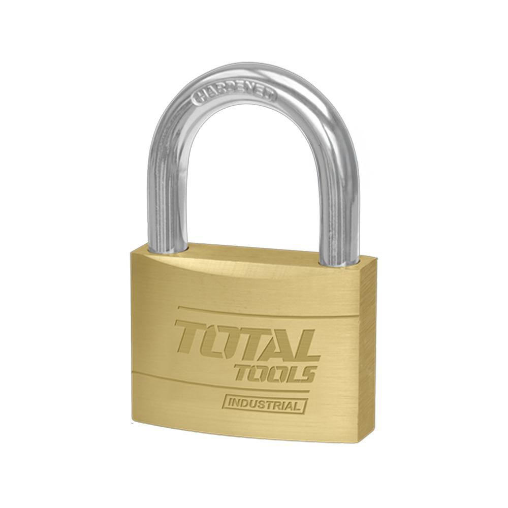 CANDADO 50MM DORADO INDUSTRIAL SUPER TOTAL (TLK32502)  Item: 23066