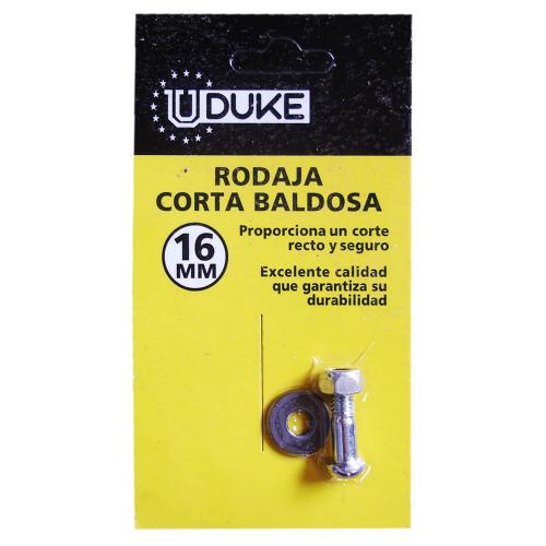 RODAJA CORTABALDOSA UDUKE 16MM (JUEGO)