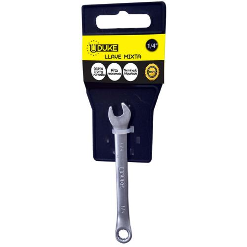 LLAVE MIXTA # 1/4 CR/V UDUKE