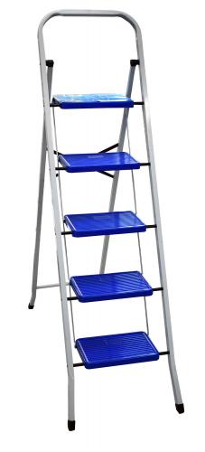 ESCALERA METALICA ARTICULADA 5 PELDAÑOS UDUKE