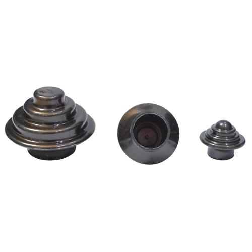 ACCESORIO CORTINERO TERMIINAL CAFE ESCALERA 3/4 PQT X 4 UDUKE