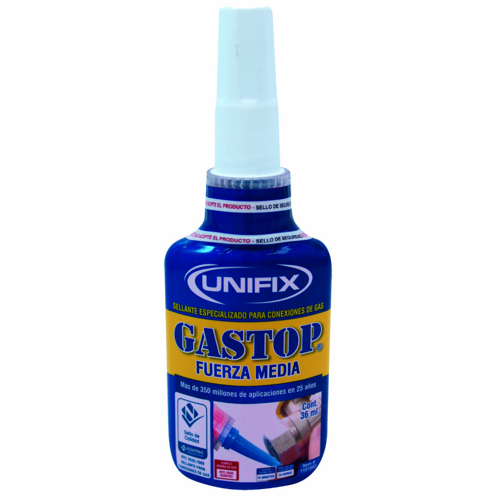 GASTOP FUERZA MEDIA UNIFIX 36ML REMOVIBLE (1101003)