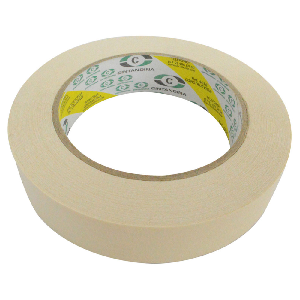CINTA ANDINA ENMASCARAR SUPER MASK ESPECIAL PARA CONSTRUCCION 1/2 (X 40 MTRS) CE-202