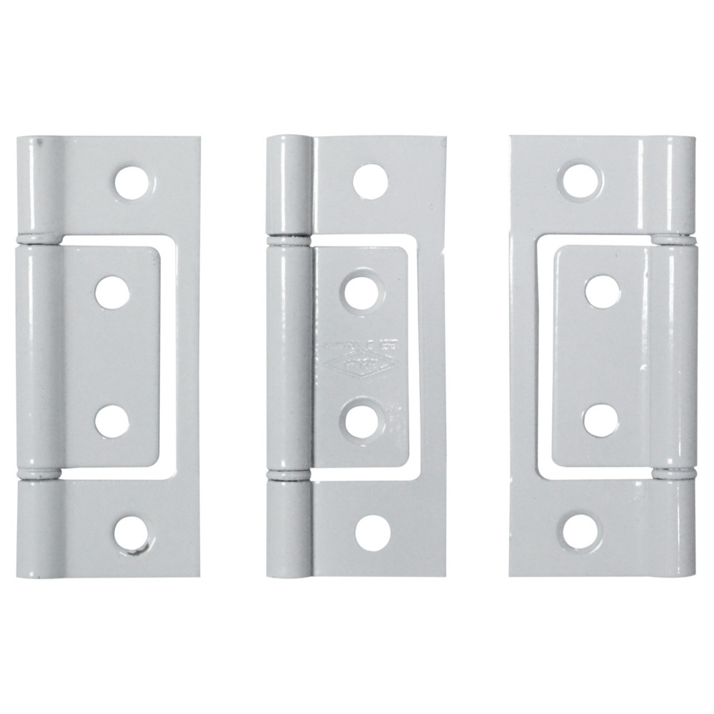 BISAGRA OMEGA INDUMA 3 X 1 C.16 BLANCA ( CARPINTERIA) (PRECIO X 12 PRS)(T1306-096)(T1107-0061)