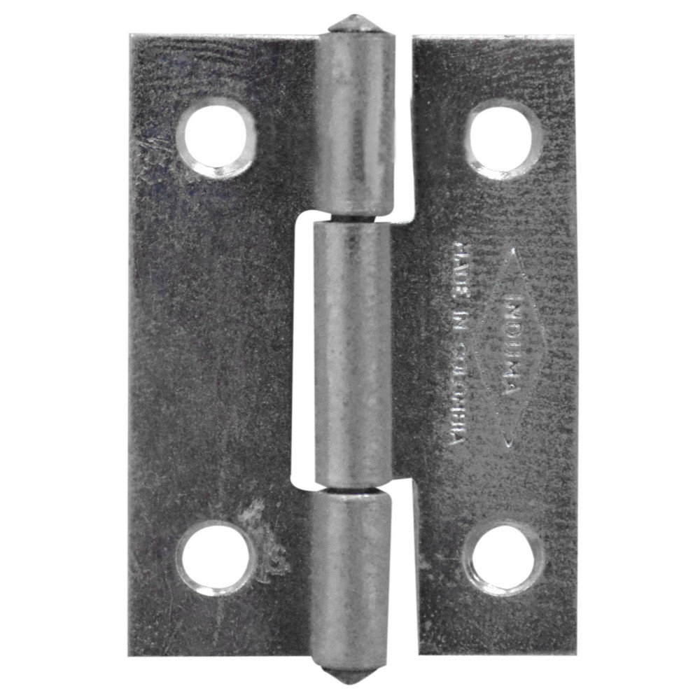 BISAGRA COMUN ZINCADA INDUMA 2 (CAJITA X 12 PAR) T1303-188(T1103-0053)