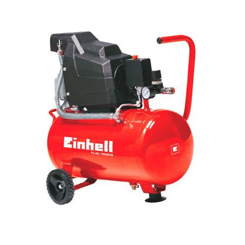 COMPRESOR EINHELL 2.5 HP TANQUE 24LTS 116PSI 110V TC-AC190/24/8 (4020552)