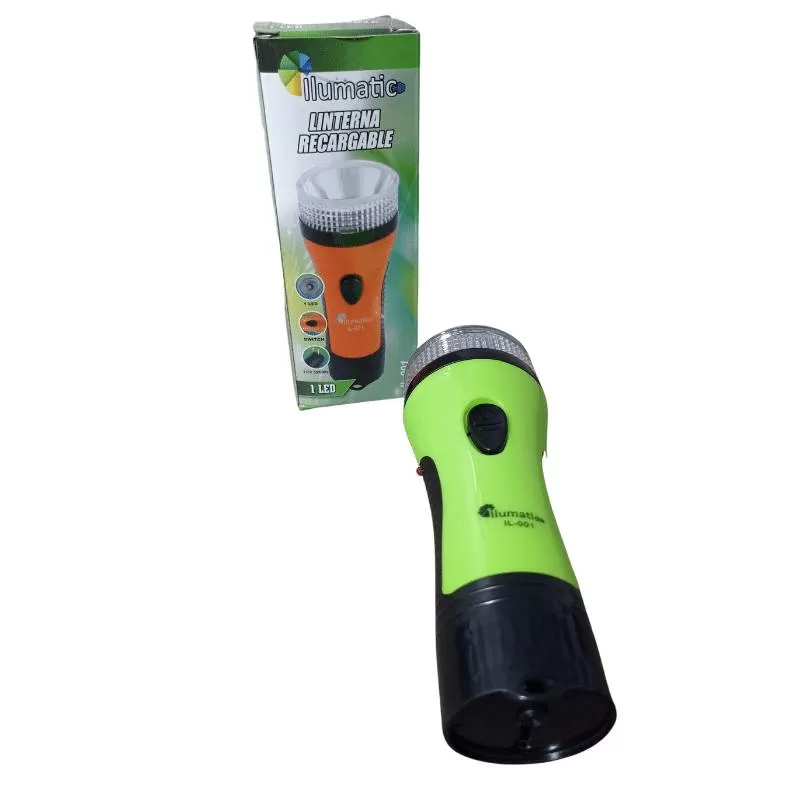 LINTERNA RECARGABLE 1 LED 0.5W 2