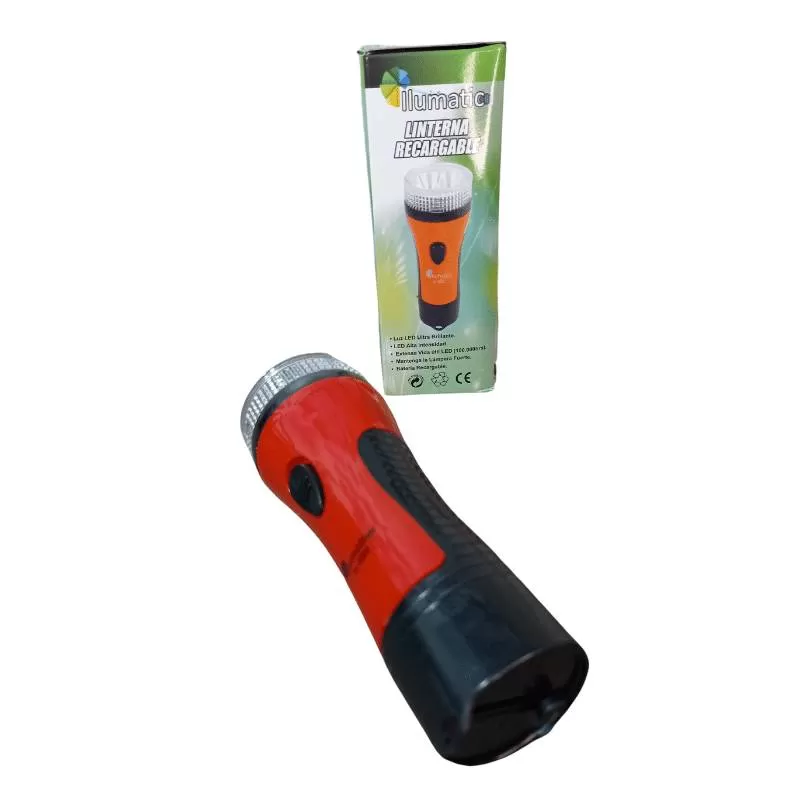 LINTERNA RECARGABLE 4 LED 2