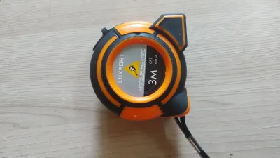 CINTA METRICA LUXFORT 3MT NARANJA