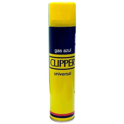 RECARGADOR GAS CLIPPER UNIVERSAL (GAS AZUL) 300ML