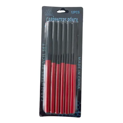 LAPIZ CARPINTERIA BICOLOR BLISTER X 12 UNIDADES